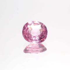 ピンクスピネル(宝石名ピンク・スピネル)タンザニア産 1.19ct 識別済[230722568]6.8x6.4mm前後
