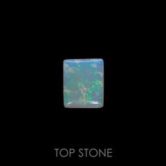 オパール(宝石名オパール) オーストラリア産 1.552ct ソ付(彩珠)[210711332]9.9×8mm前後