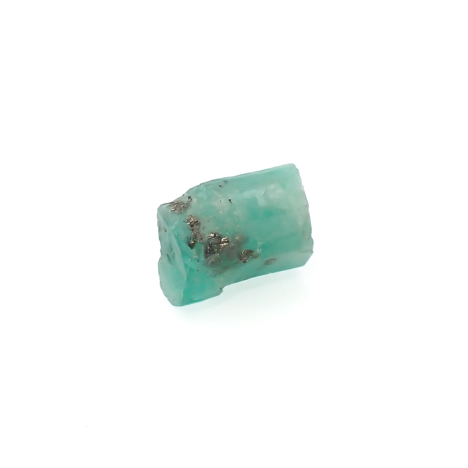 エメラルド原石 コロンビア産 9.12ct[230421706]14.5x8.8mm前後