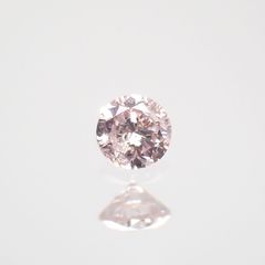 ピンクダイヤモンド I-1 / VERY LIGHT PINK ソーティング付き 産 ルース 0.037ct[210812236]2×2mm前後