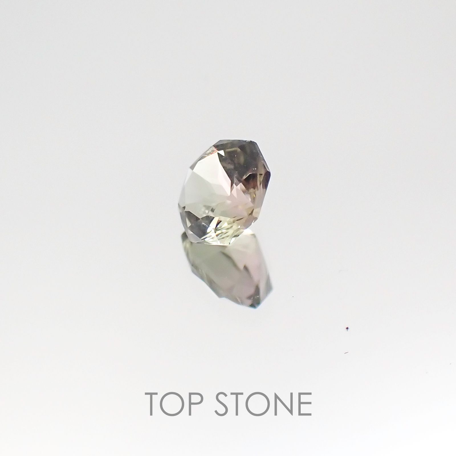 ◇オクタゴンカット◇バイカラートルマリンSA ブラジル・アフリカ産 ルース 0.28ct[20117146]4.4×4.4mm前後