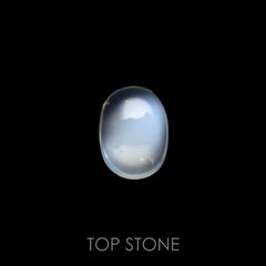 ムーンストーン(宝石名ムーンストーン)インド/スリランカ産 1.27ct 識別済[220515799]8x5.9mm前後