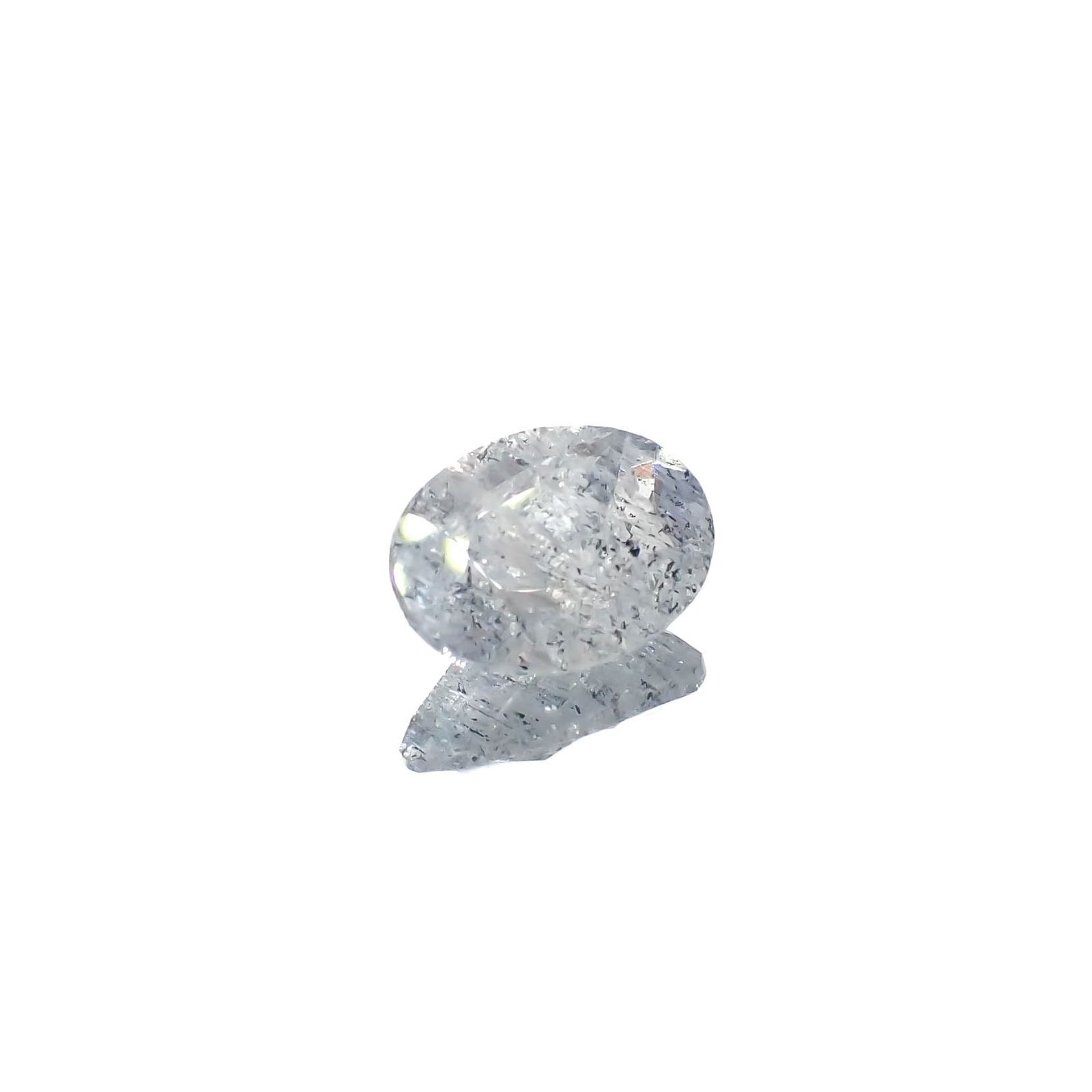 モスアクアマリン ブラジル産 3.08ct[240226053]11.8x8.5mm前後