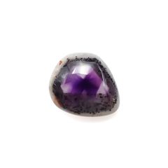 ◇フリーフォーム◇トラピッチェアメジスト 母岩付き ブラジル産 17.43ct[230722780]21.4x18.2mm前後
