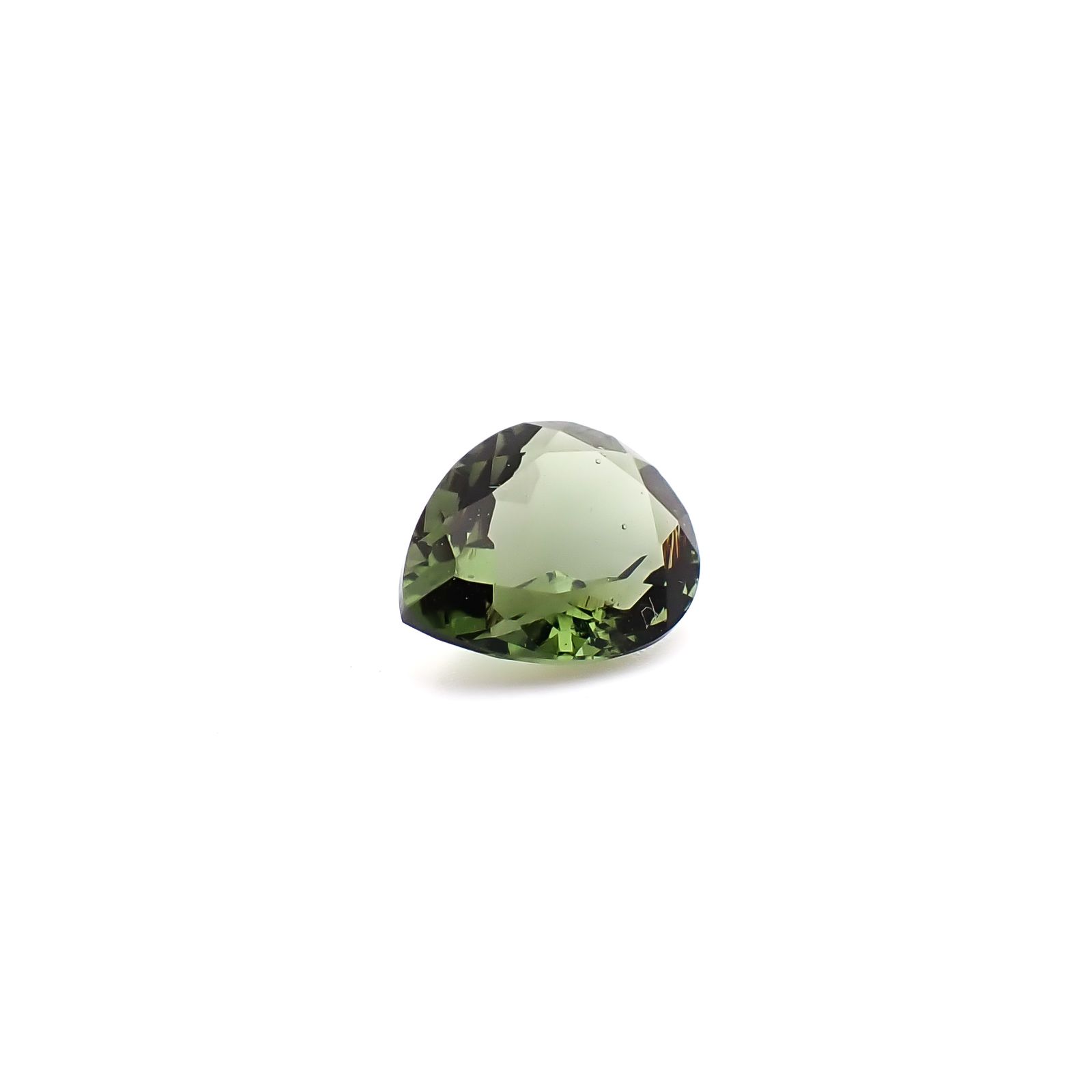 モルダバイト 発見地：旧チェコスロバキア 2.05ct / 10.1x8.1mm前後 [260832684]