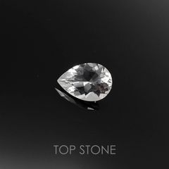 <ランダムセレクト1個販売> ペタライト(宝石名ペタライト) ペアシェイプカット ブラジル産 1.50ct前後 識別済[20073647]10x7mm前後