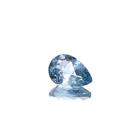 アクアマリン サンタマリアカラー マダガスカル産 0.58ct[240326964]7x4.9mm前後