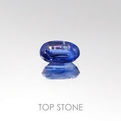 <ランダムセレクト1個販売> カイヤナイト オーバルカット インド・オリッサ州産 0.31ct前後[20096157-PAC]5.1×3.1mm前後