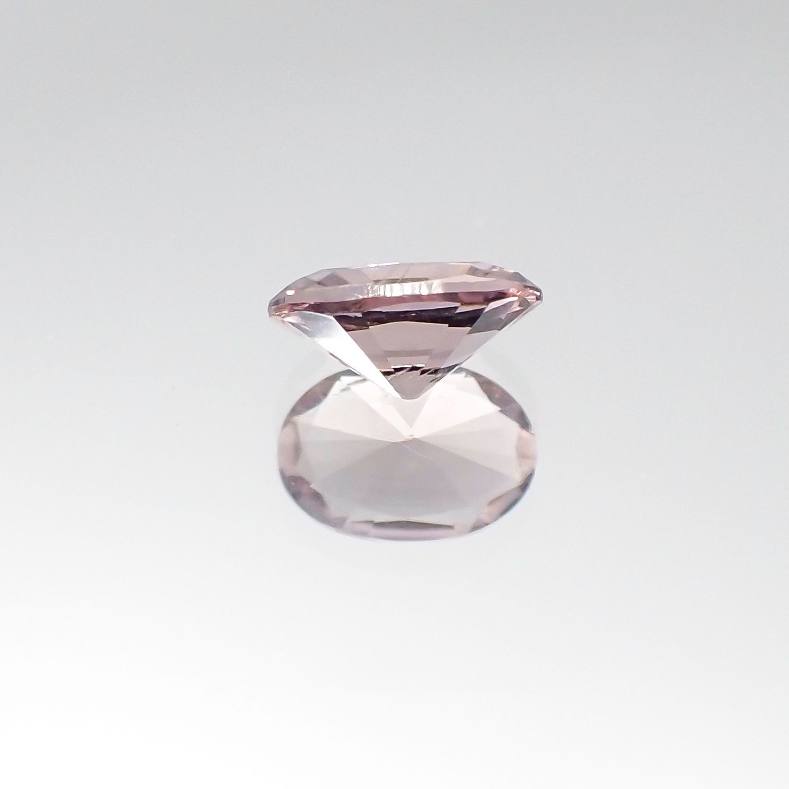 マリアライト(宝石名パープル・スキャポライト)タンザニア産 0.45ct 識別済[231023975]6.5x4.5mm前後