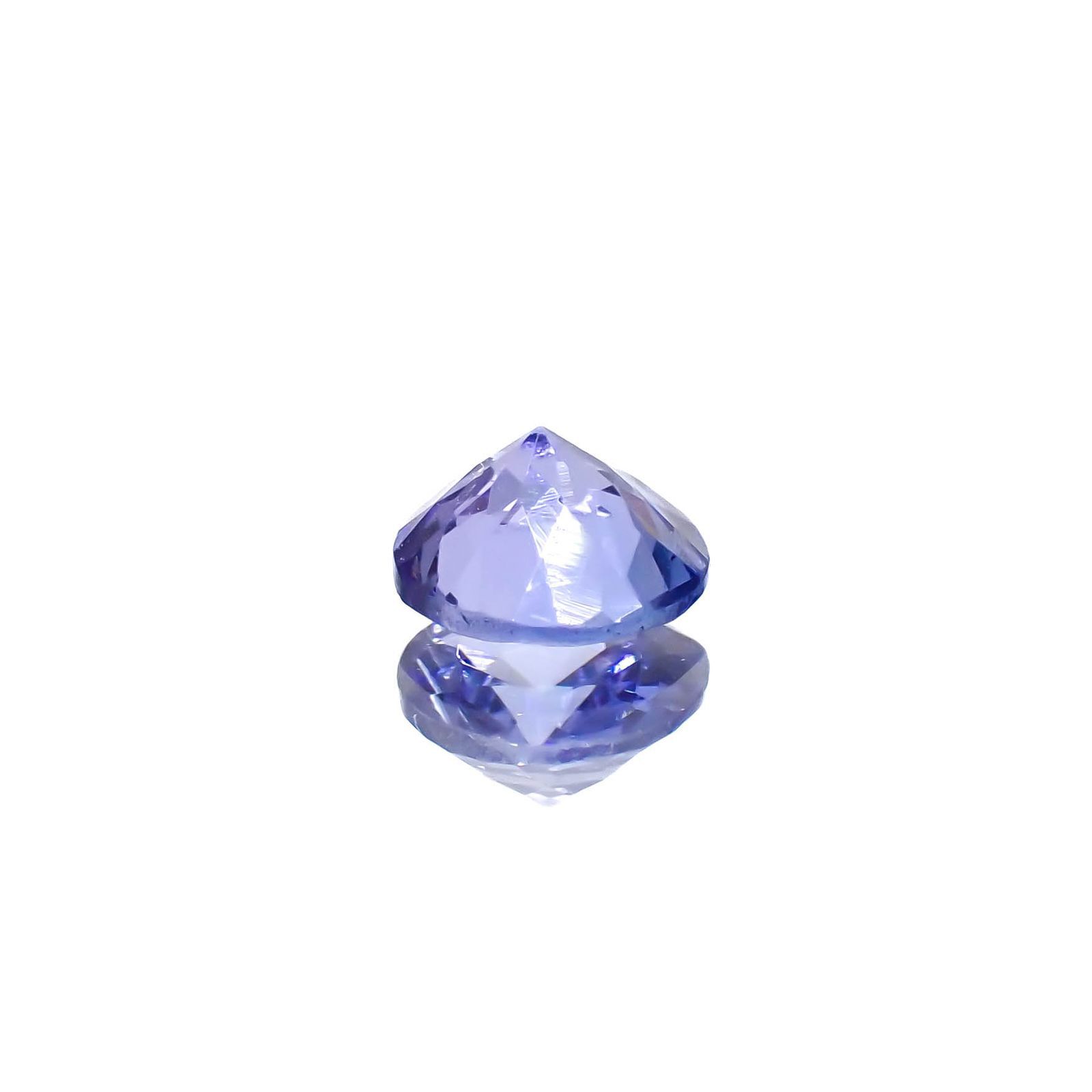 タンザナイト(宝石名タンザナイト)タンザニア産 0.46ct 識別済[230120204]5x4.9mm前後