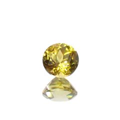カナリートルマリン ザンビア・カナリー鉱山産 0.28ct[240527554]3.9x3.9mm前後