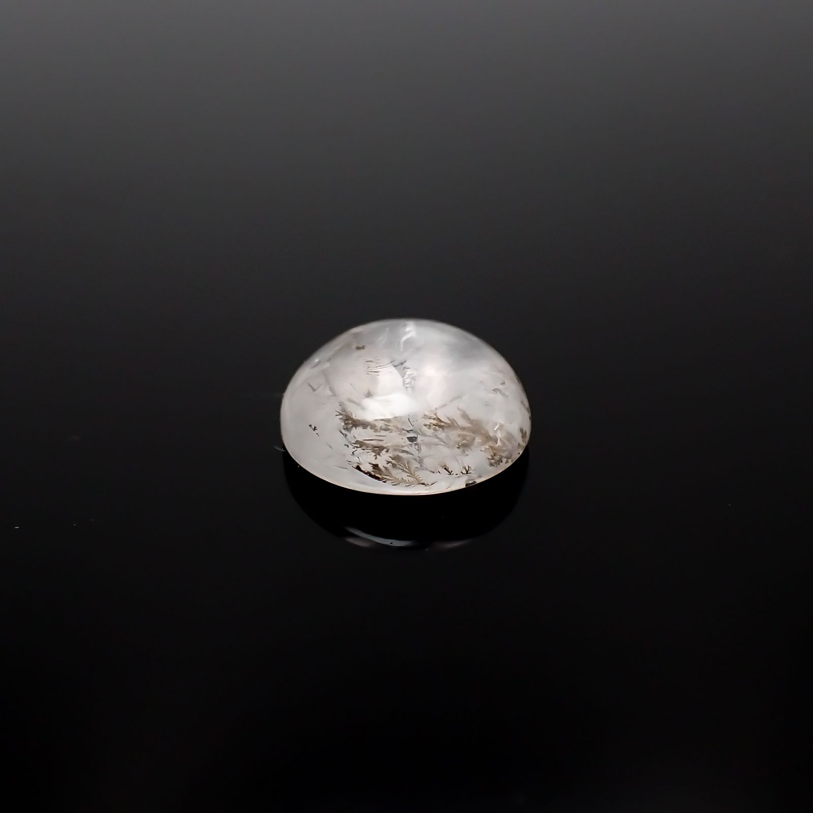 デンドリチッククォーツ ブラジル産 2.38ct[231225131]8.9x8.9mm前後
