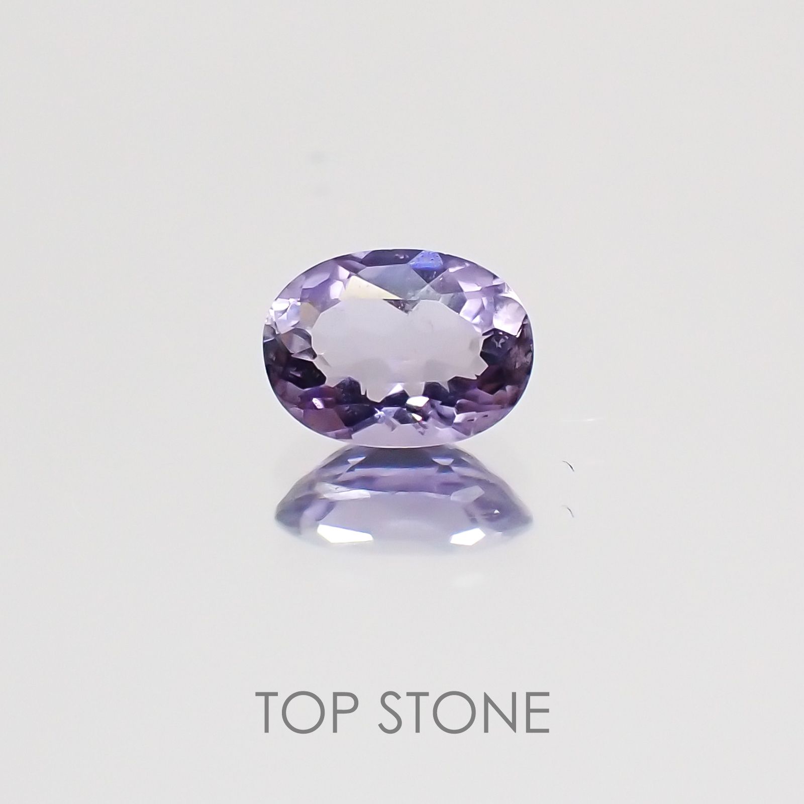 マリアライト(宝石名パープル・スキャポライト) タンザニア産 0.25ct 識別済[20128756]5×3.6mm前後