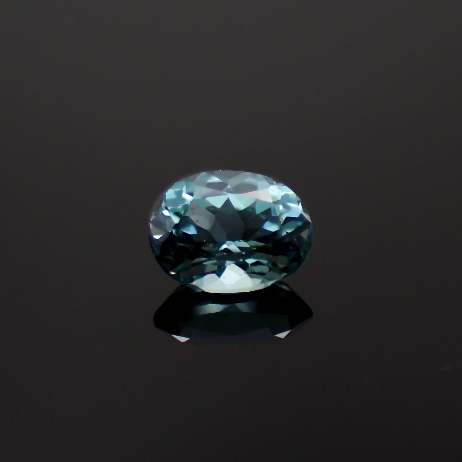 ブルートルマリン(宝石名トルマリン)アフガニスタン産 0.28ct 識別済[230321087]4.7x3.6mm前後