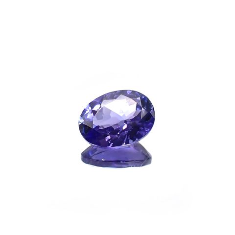 タンザナイト(宝石名タンザナイト) タンザニア産 1.37ct 識別済[210711841]8.1×6mm前後