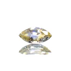 バイカラーサファイア(宝石名サファイア)スリランカ 0.27ct 識別済[230823025]5.7x2.9mm前後