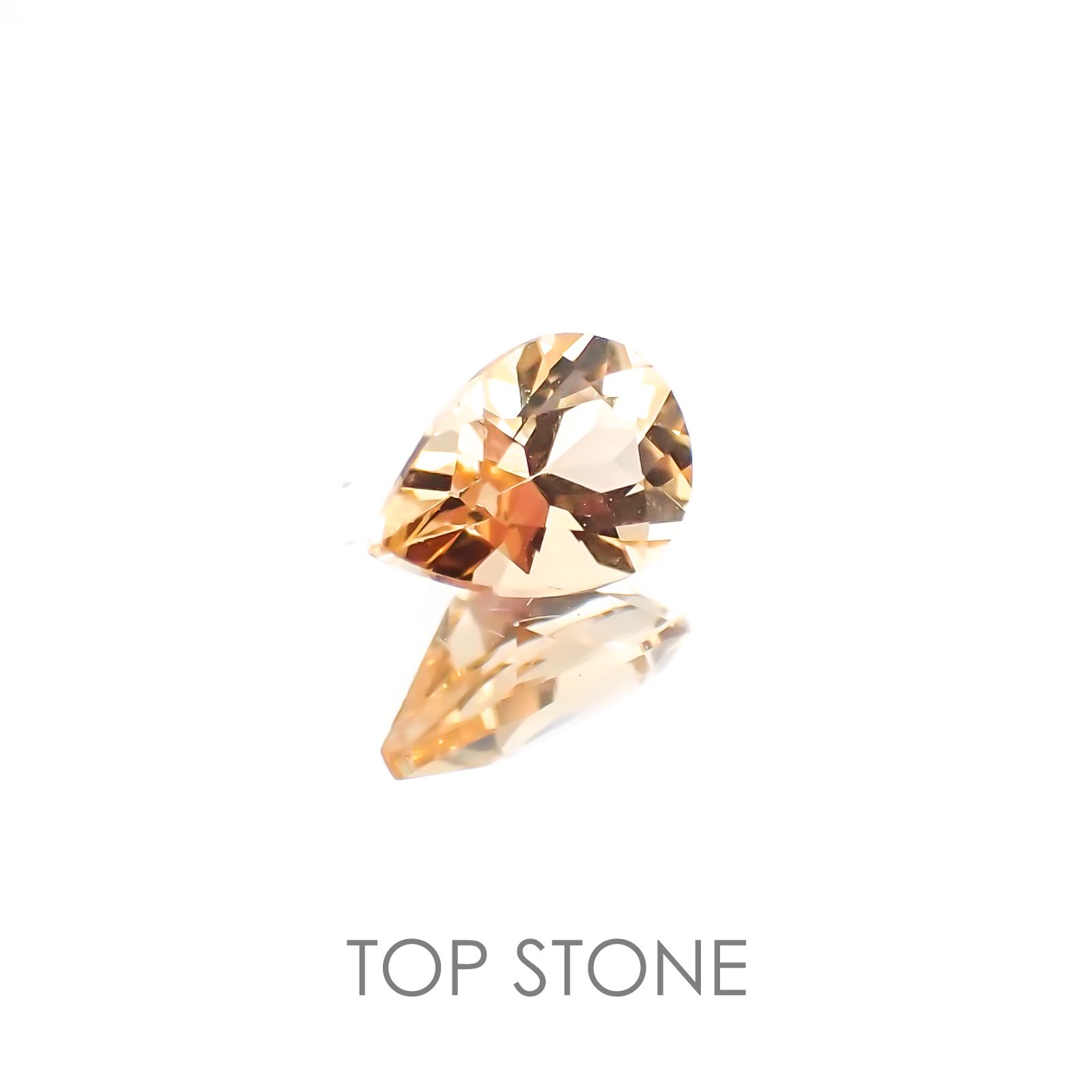 インペリアルトパーズ ブラジル産 ルース 0.28ct[20117857]5.1×3.5mm前後