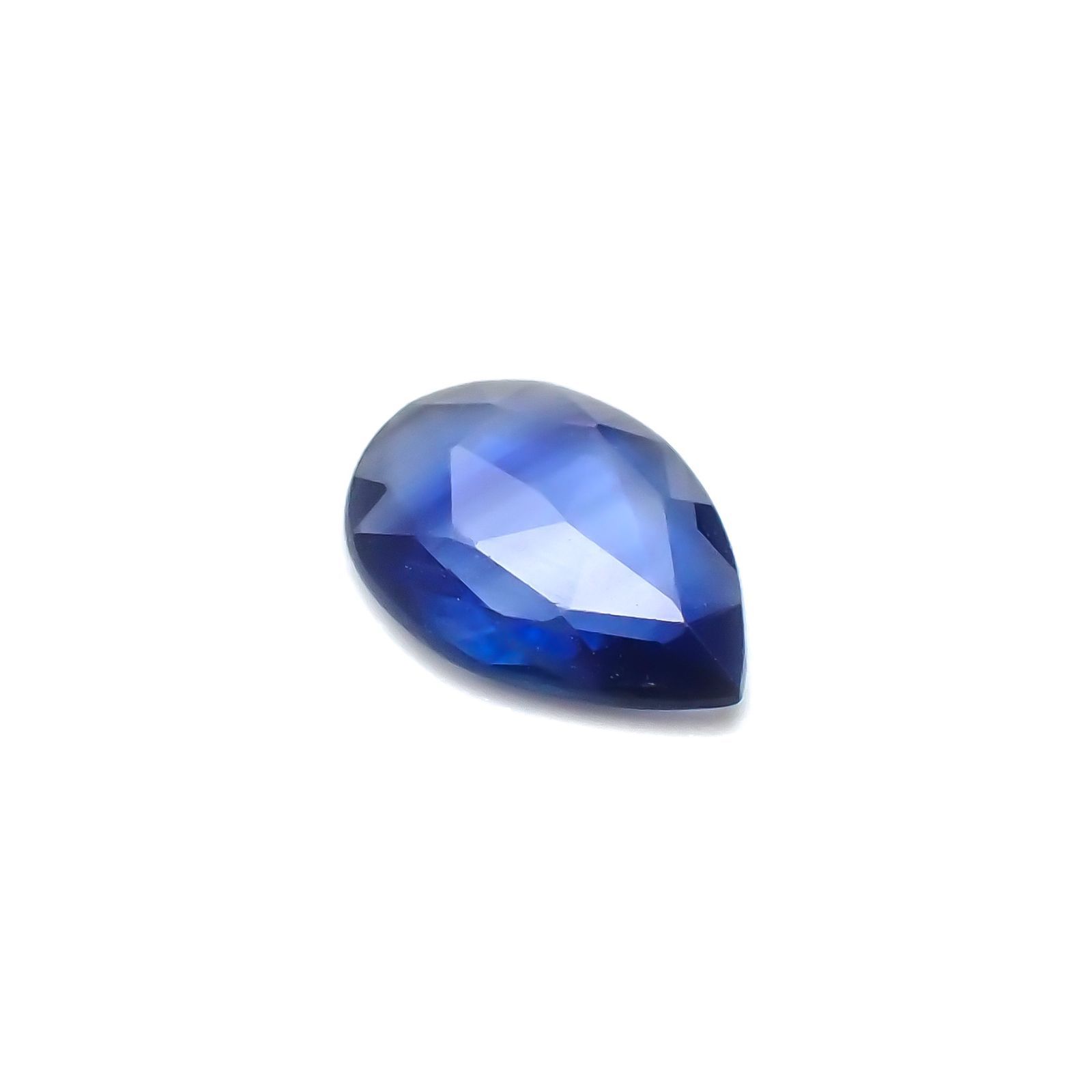 サファイア(宝石名サファイア) マダガスカル産 0.86ct 識別済[210913201]8.5×6.3mm前後