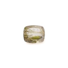 エピドートインクォーツ ブラジル産 3.08ct[240728460]9.7x8.4mm前後