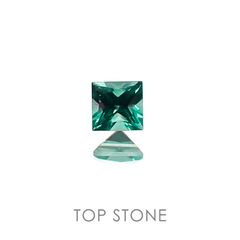 ◇プリンセスカット◇カラーチェンジガーネット(アレキタイプ) マダガスカル・ベキリー産 ルース 0.058ct[20106615]2.2×2.2mm前後