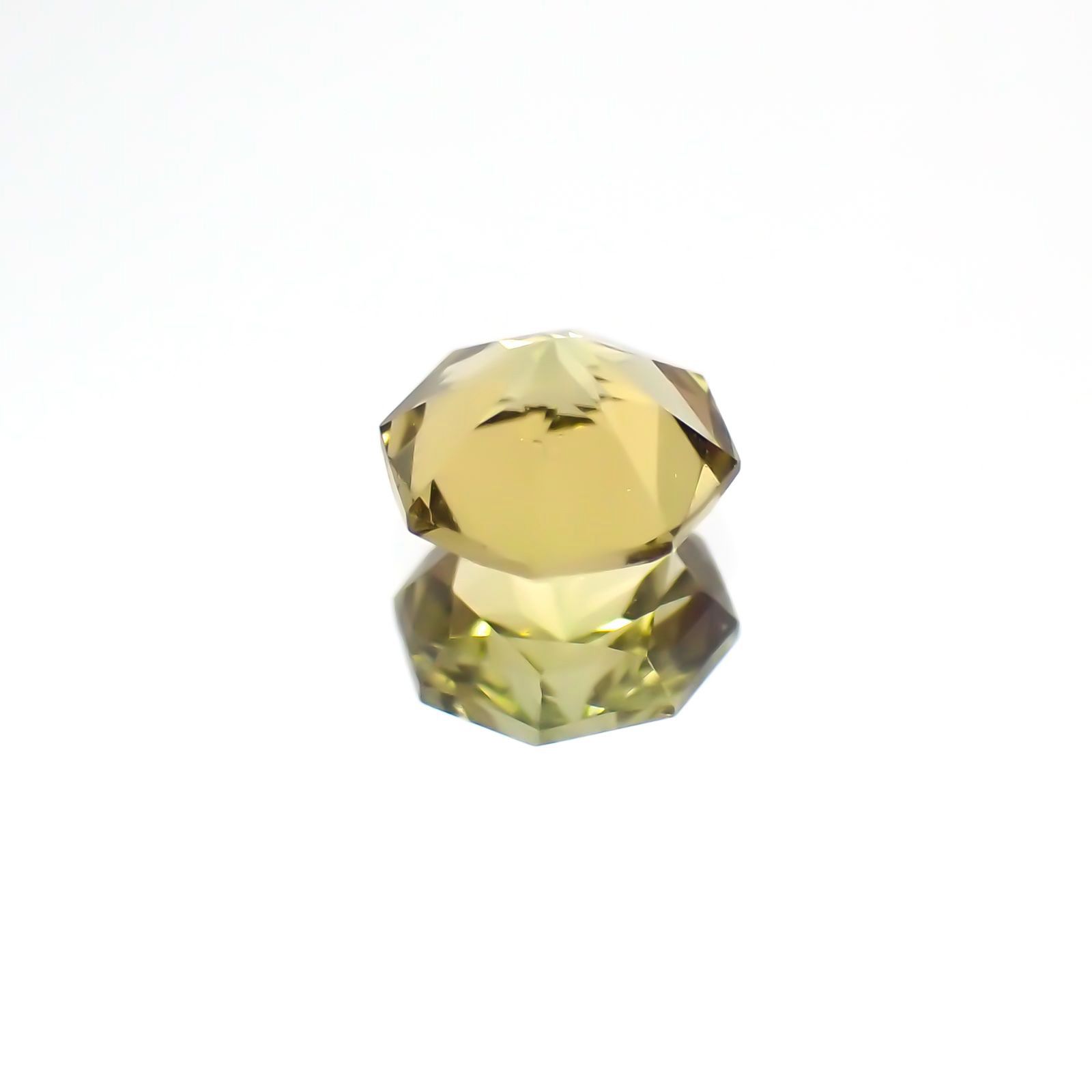 ◇オクタゴンカット◇イエロートルマリン SA(宝石名トルマリン)ブラジル/アフリカ産 0.27ct 識別済[231124206]4x4mm前後