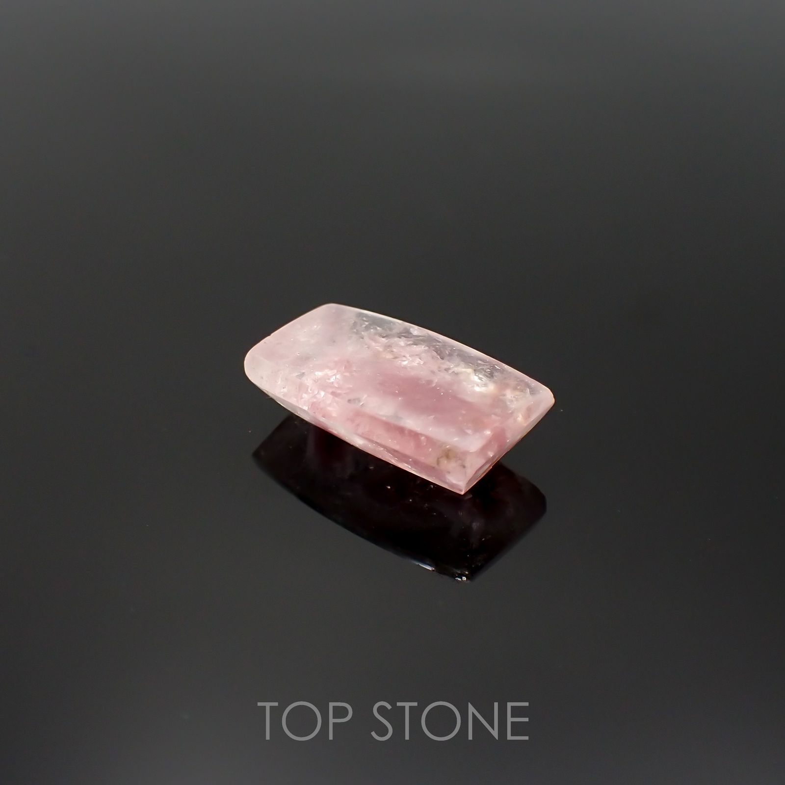 レピドライトインクォーツ ブラジル・ミナスジェライス州産 7.33ct[220917754]16.6x9.5mm前後