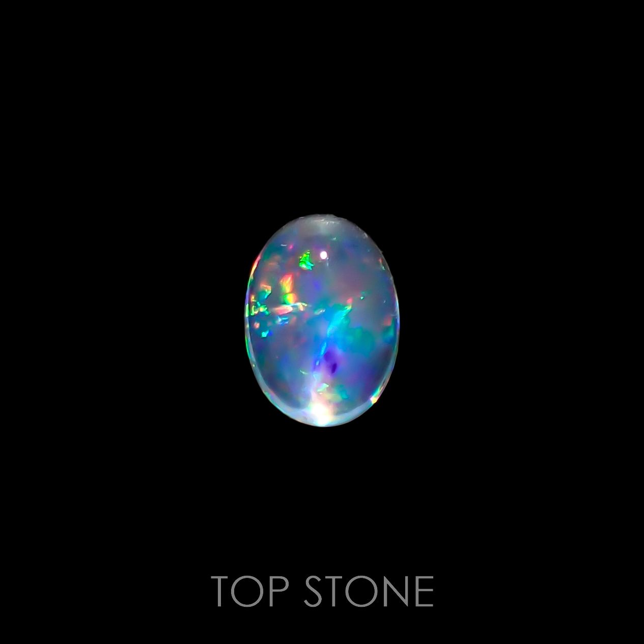 ウォーターオパール メキシコ産 0.49ct[220616402]6.3x4.5mm前後