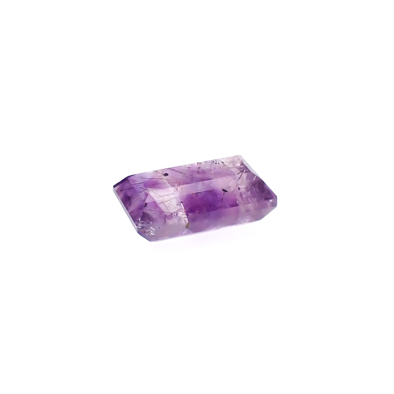 アメジストエレスチャル ナイジェリア産 2.24ct[231224657]10.1x5.8mm前後