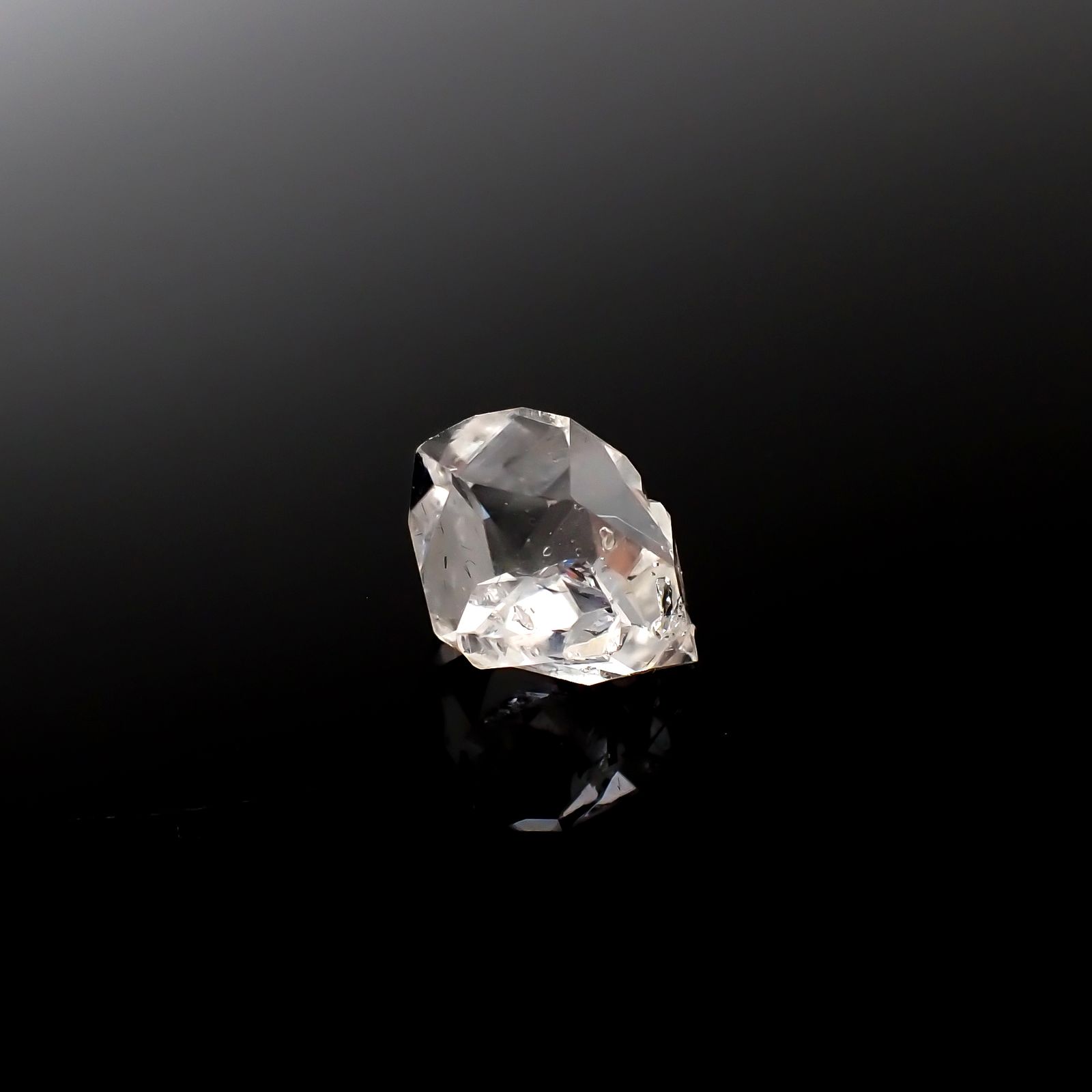 ツインハーキマーダイヤモンド 原石 アメリカ・ニューヨーク州産 5.02ct[240226353]12.8x10.3mm前後 | TOP  STONE(トップストーン)