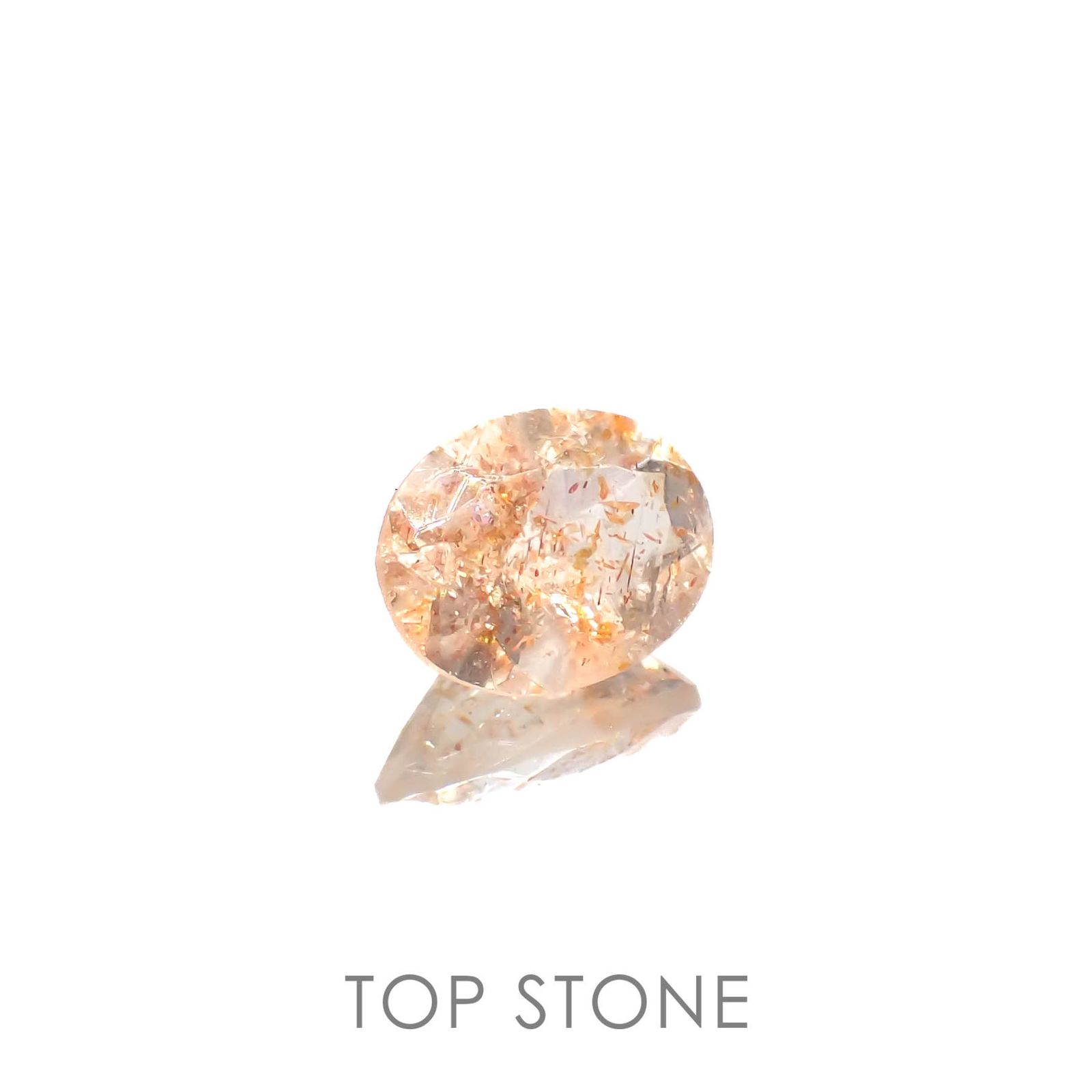 イリュージョンサンストーン タンザニア産 1.59ct[230120119]9x7.1mm前後