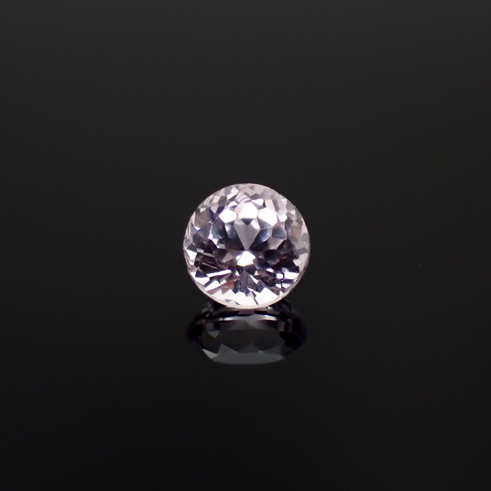 クンツァイト アフガニスタン産 1.13ct[231224780]6.2x6.1mm前後