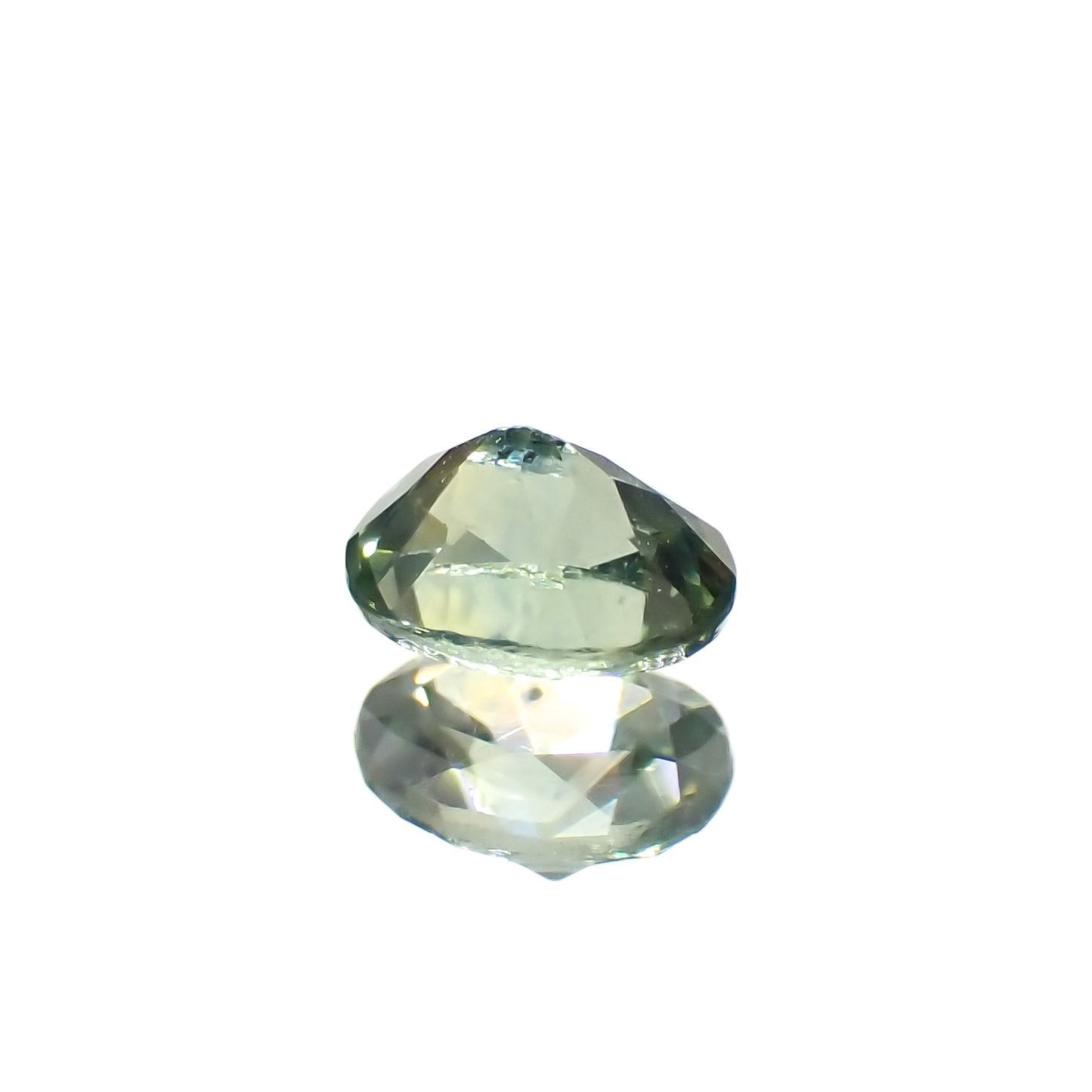 モンタナサファイア(宝石名サファイア)アメリカ・モンタナ州産 0.22ct 識別済[230321274]3.9x2.9mm前後