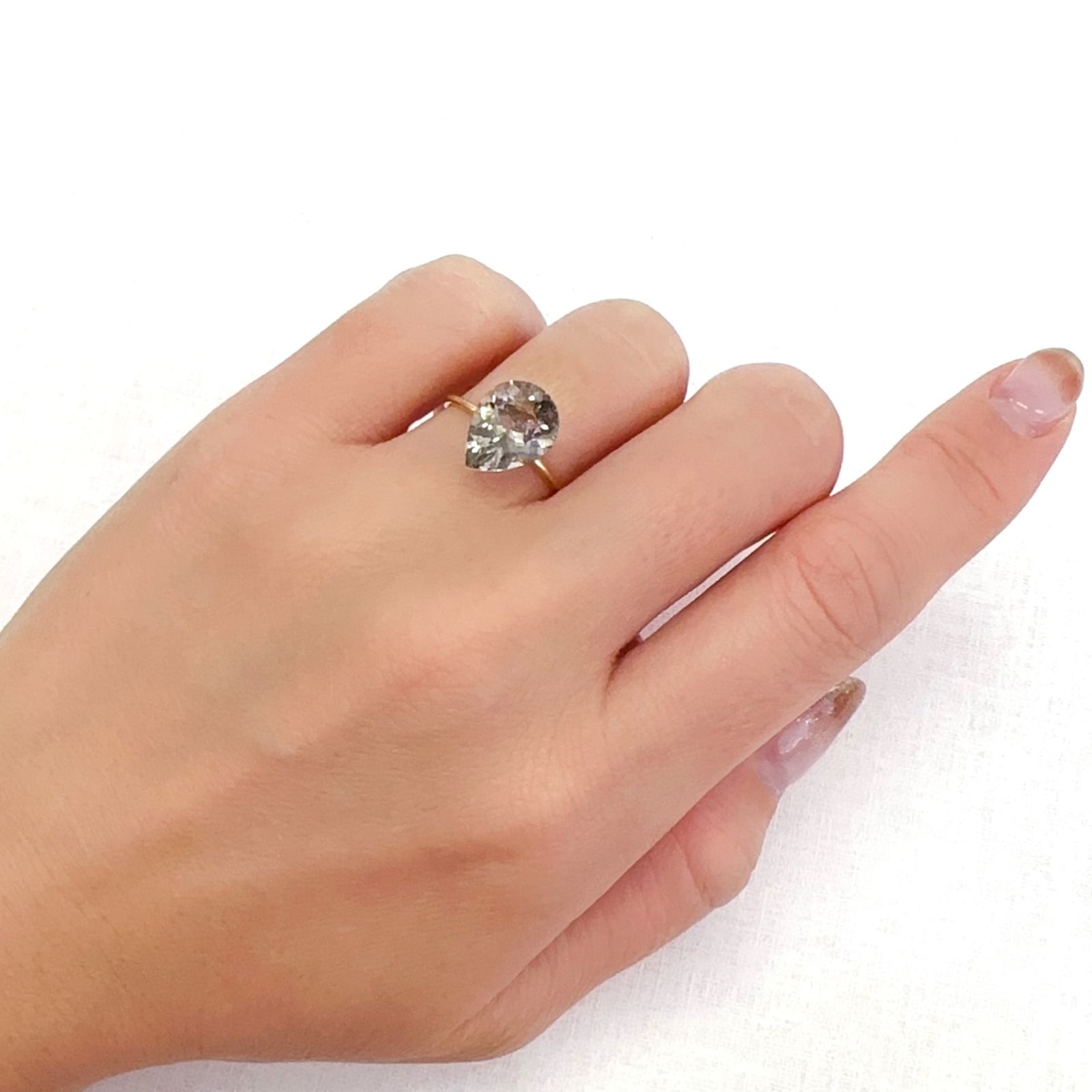 ティンカーベルクォーツ ブラジル産 2.59ct[230923481]11.8x8.9mm前後