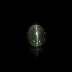グリーンアパタイトキャッツアイ ブラジル産 22.74ct[240427184]18.7x15.3mm前後
