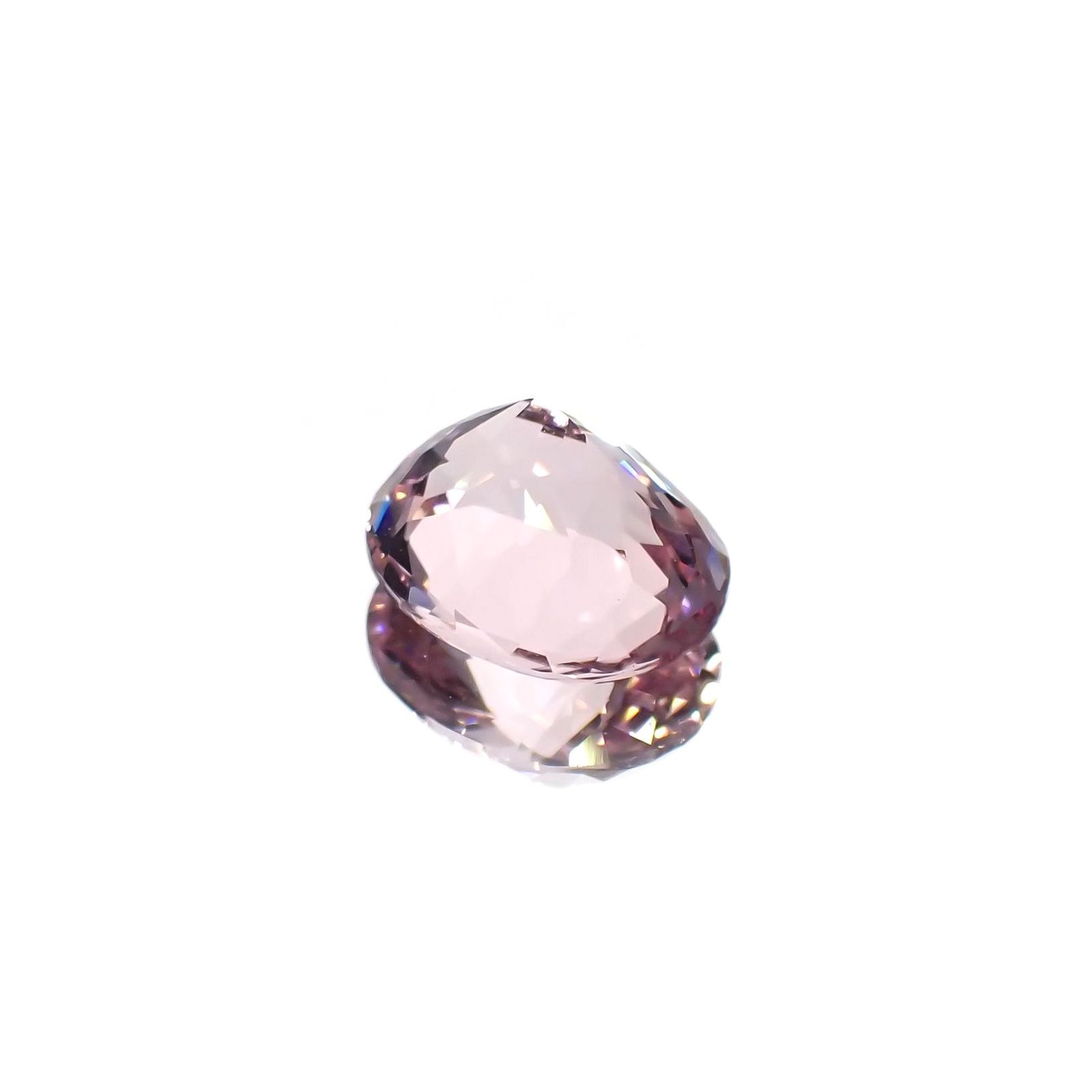 モルガナイト(宝石名モルガナイト)ナイジェリア産 ソ付(彩珠) 2.500ct / 9.8x8.1mm前後 [260318877]