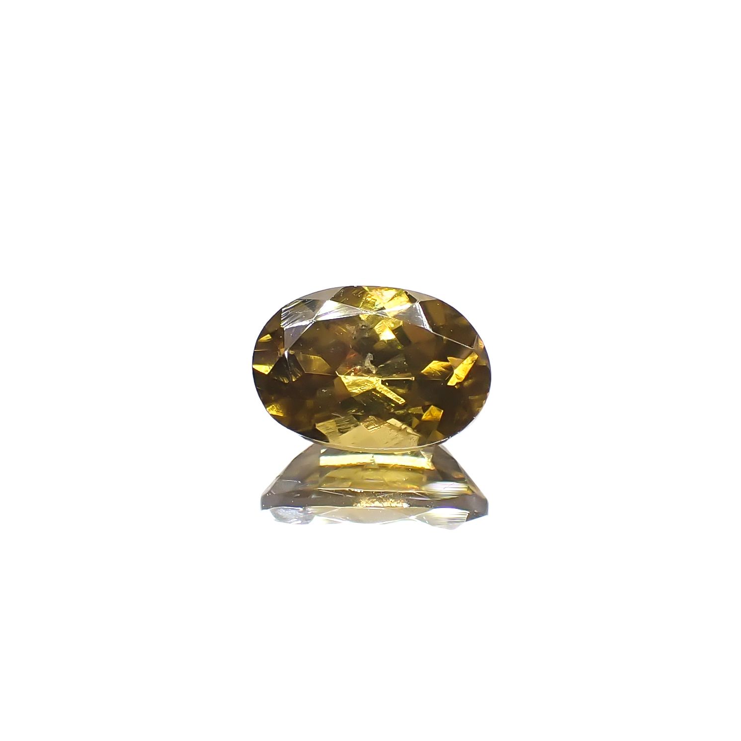 イエロージルコン スリランカ/カンボジア産 1.21ct[240728531]7.2x5mm前後