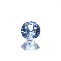 サンタマリアアクアマリン(宝石名アクアマリン)ブラジル産 0.17ct 識別済[230421849]3.6x3.6mm前後