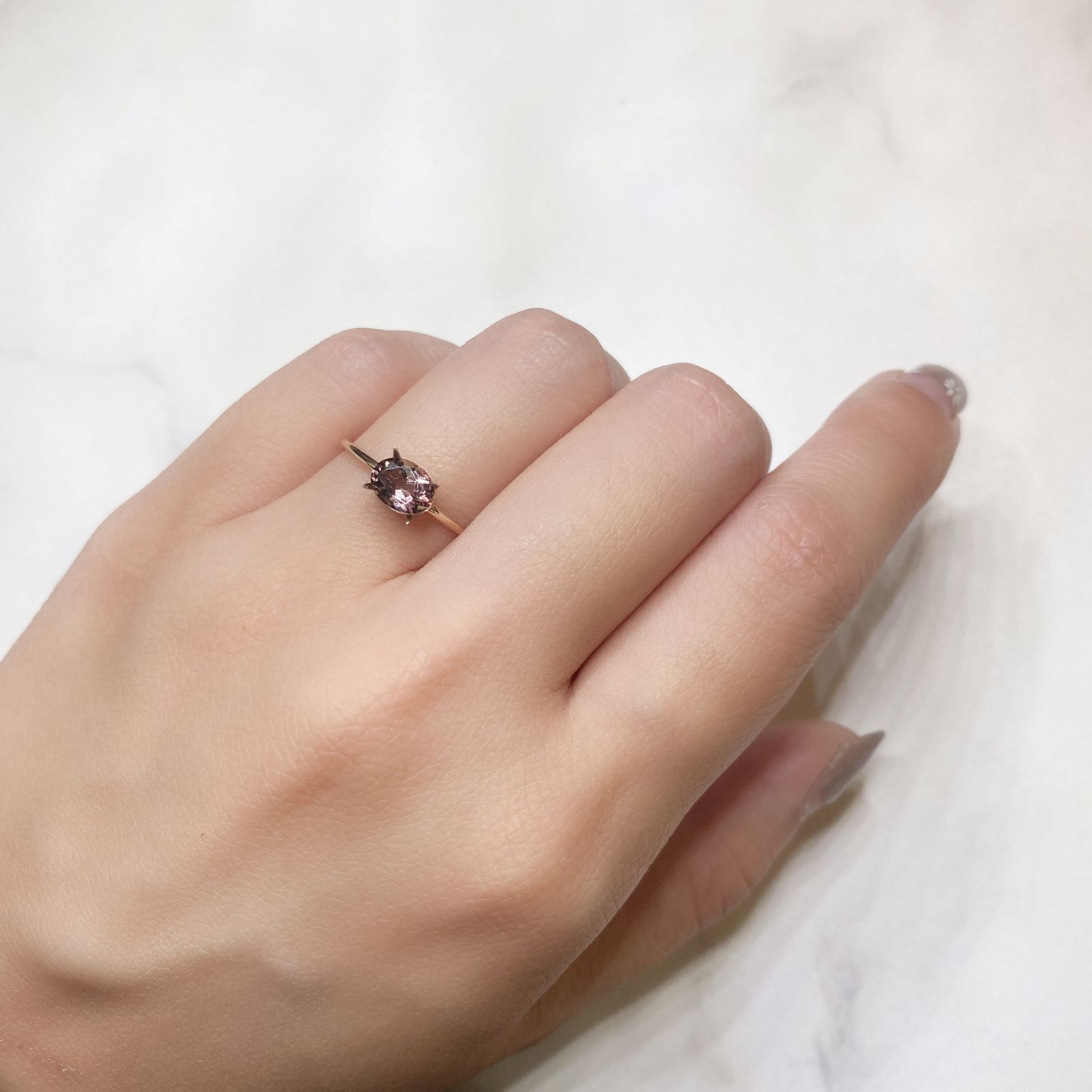 パーティカラートルマリン(宝石名パーティカラード・トルマリン) ブラジル/アフリカ産 0.94ct 識別済[211013571]6.8×5mm前後
