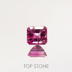 レッドベリル アメリカ・ユタ州産 ルース 0.147ct[210712048]3.2×2.9mm前後