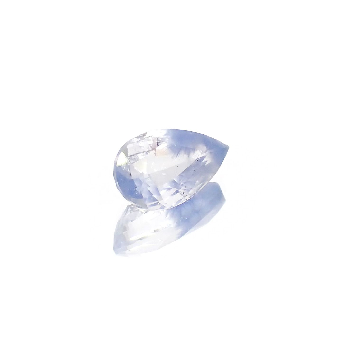 デュモルチェライトインクォーツ ブラジル産 1.50ct / 10.2x6mm前後 [231023583]