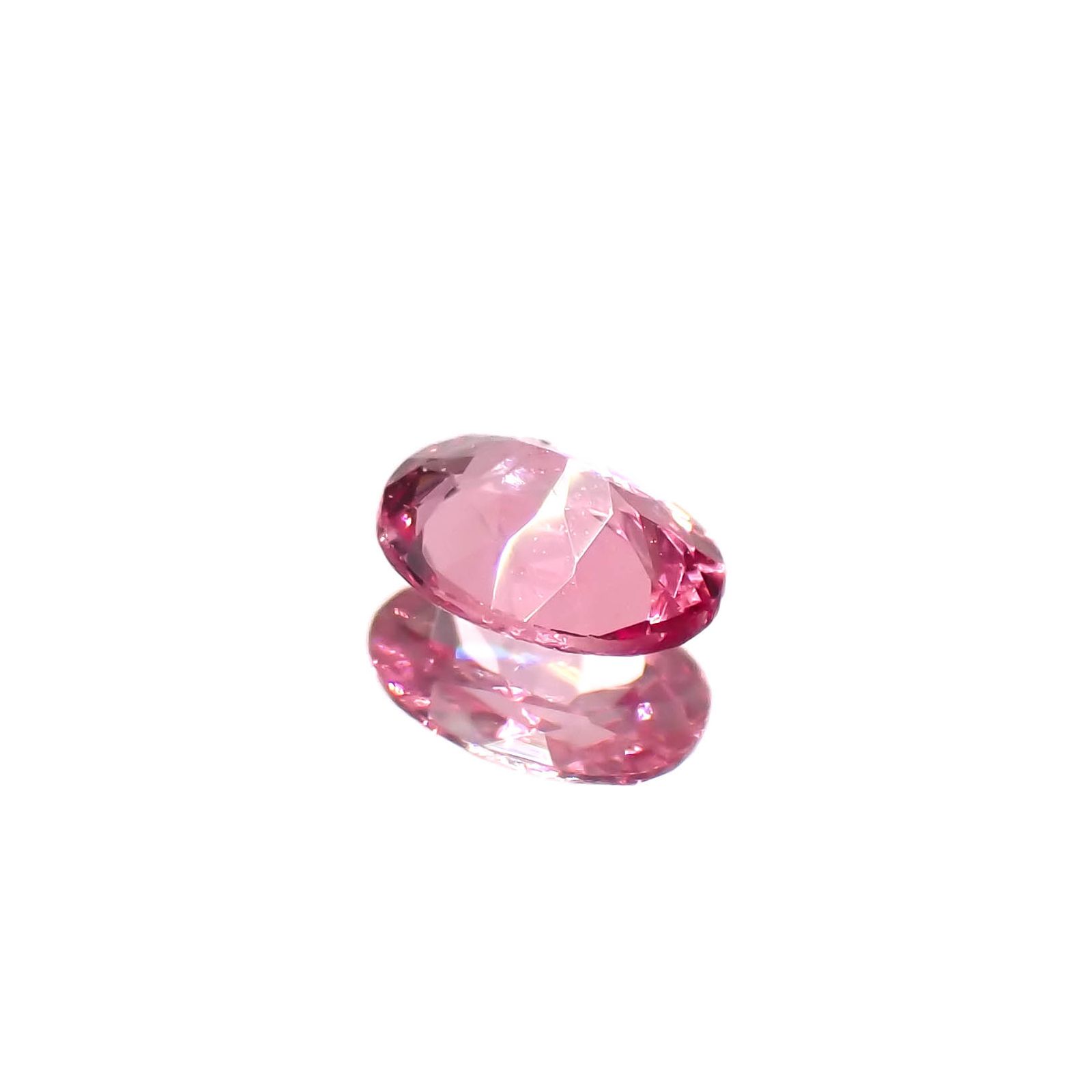 ホットピンクスピネル タンザニア・マヘンゲ産 0.15ct[240327003]3.9x2.9mm前後