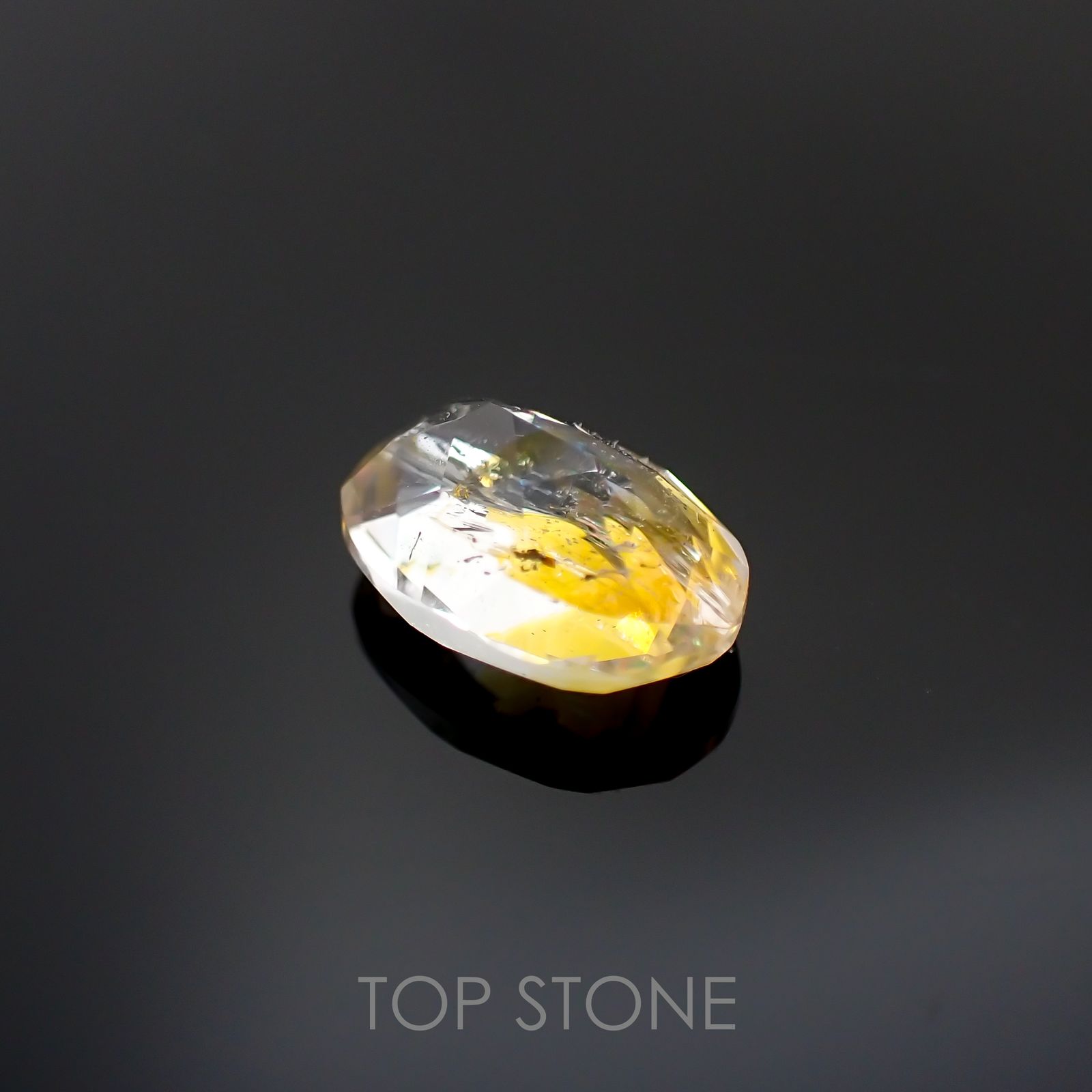 オーロラクォーツ ブラジル・ミナスジェライス産 2.37ct[220114373]10.5x7.5mm前後