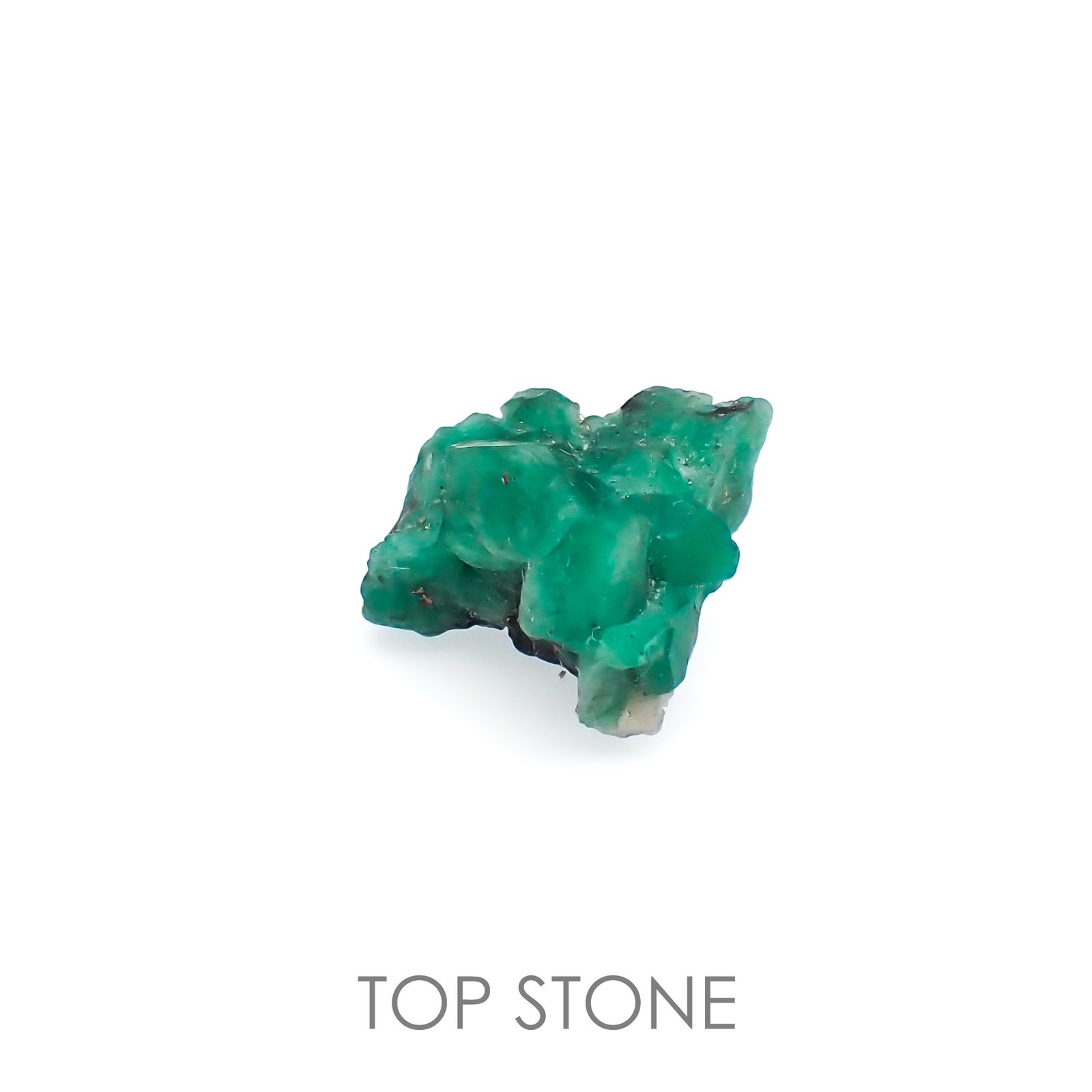 エメラルド原石 コロンビア産 10.92ct[220115508]16.6x14.2mm前後