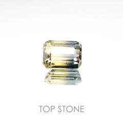 バイカラーサファイア タンザニア産 ルース 0.31ct[20106688]4.2×3.1mm前後
