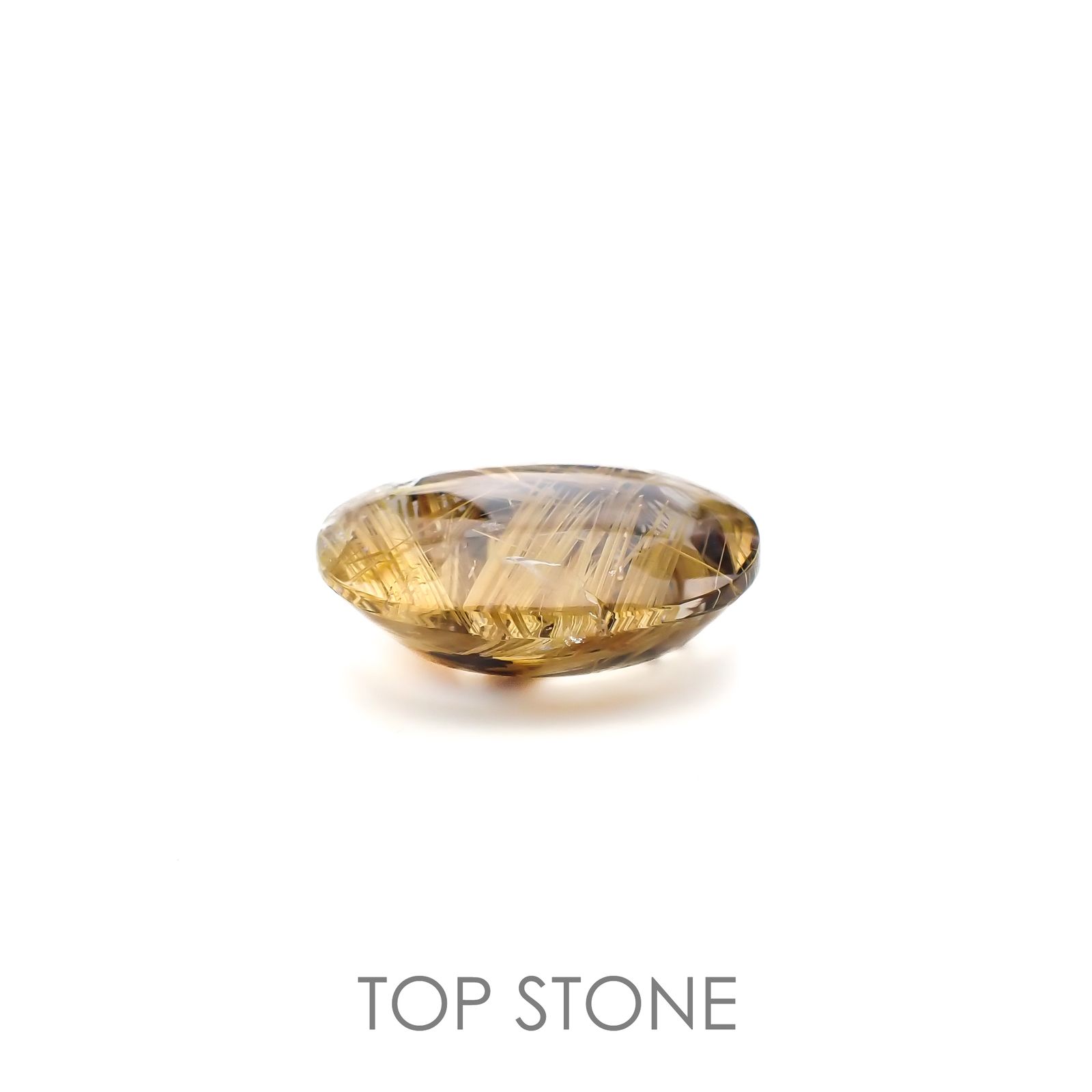 太陽ルチルクォーツ ブラジル産 31.19ct[220716736]24.7x19.2mm前後