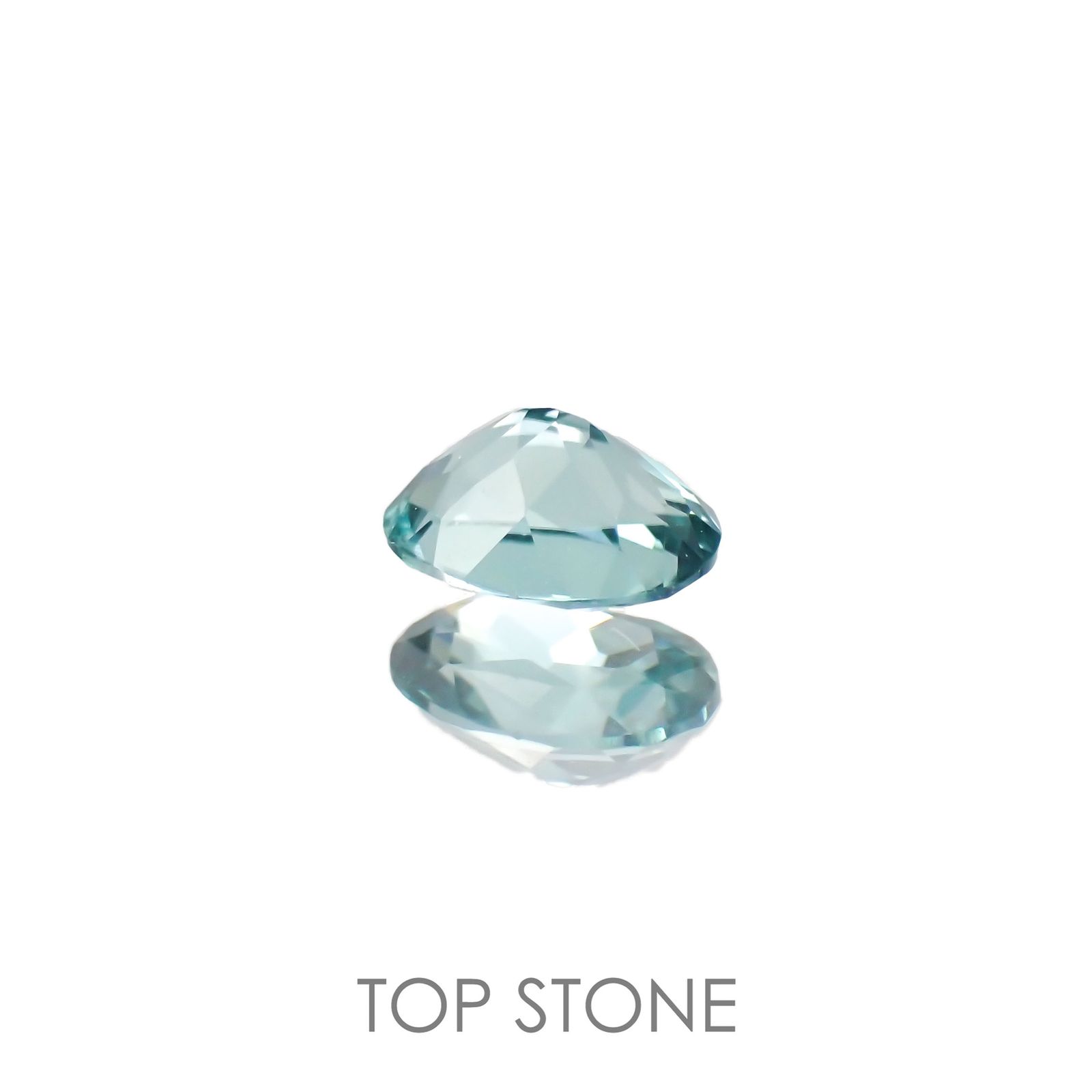 ブルートルマリン(宝石名トルマリン)アフガニスタン産 0.22ct 識別済[221018393]4.4x3.3mm前後