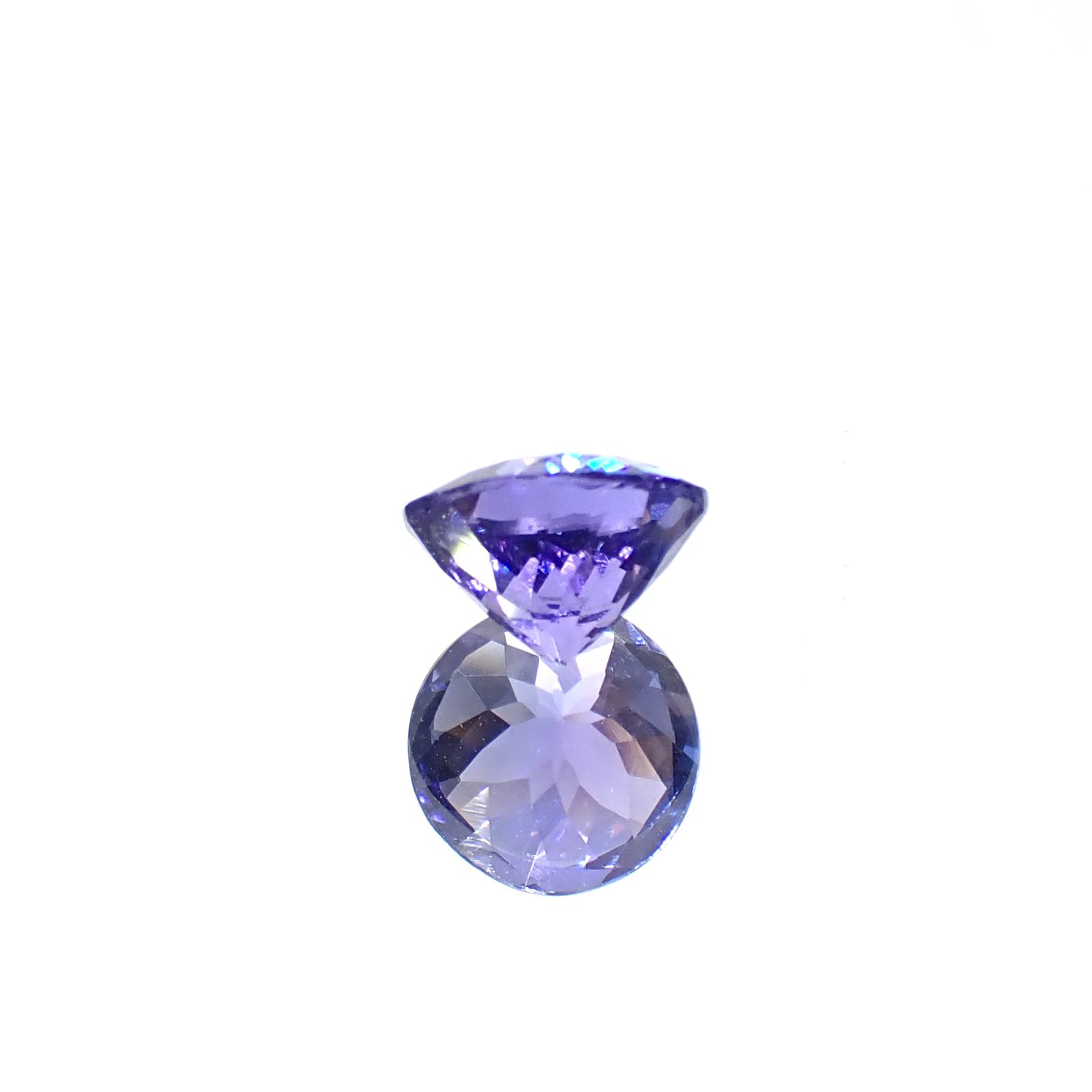 タンザナイト(宝石名タンザナイト)タンザニア産 識別済 1.36ct / 7x7mm前後 [251031241]