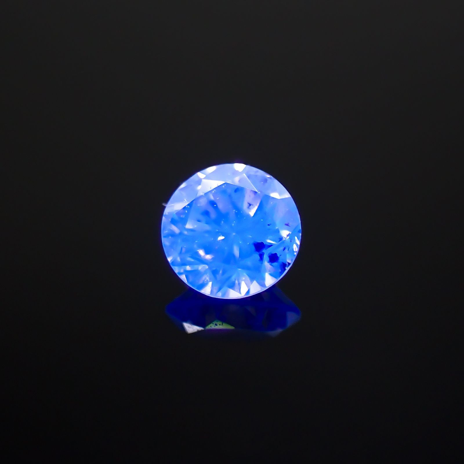 ピンクダイヤモンド (宝石名ダイアモンド)SI-2 / FANCY ORANGY PINK 0.053ct ソ付(CGL)[220716969]2.35x2.38mm前後