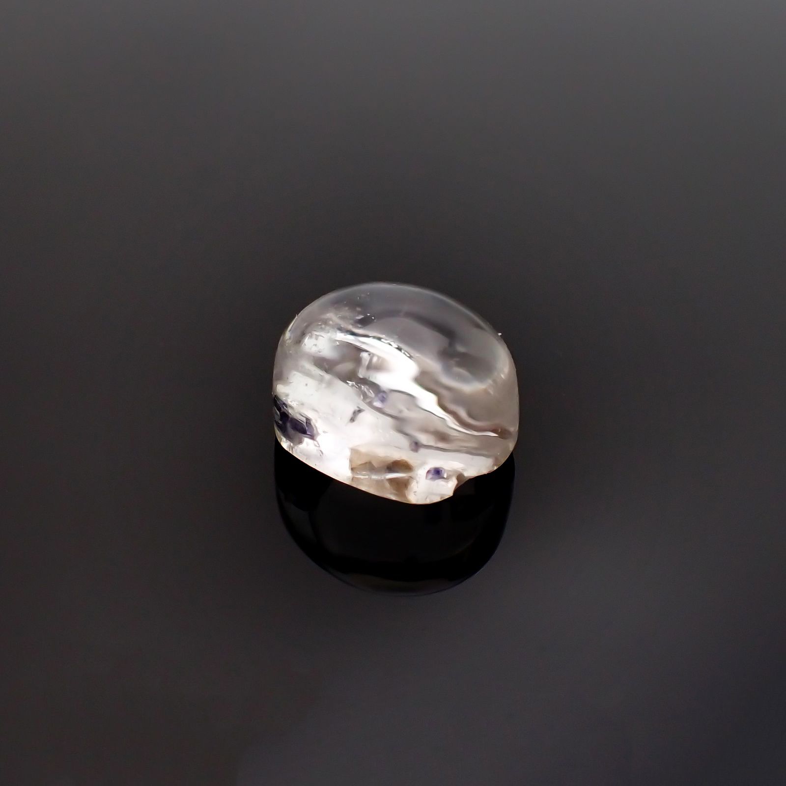 フローライトインクォーツ マダガスカル産 11.56ct[220415660]13.6x12.2mm前後