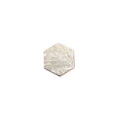 ◇ヘキサゴンカット◇アルタイ隕石 発見地：中国 1.66ct [250129811]10.1x10mm前後